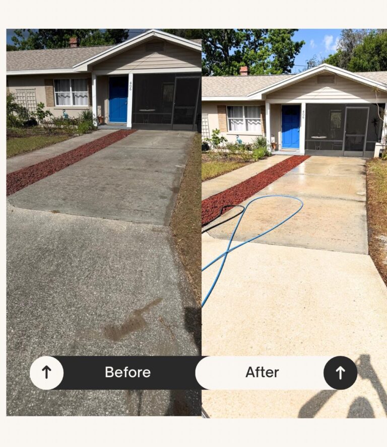 driveway cleaning