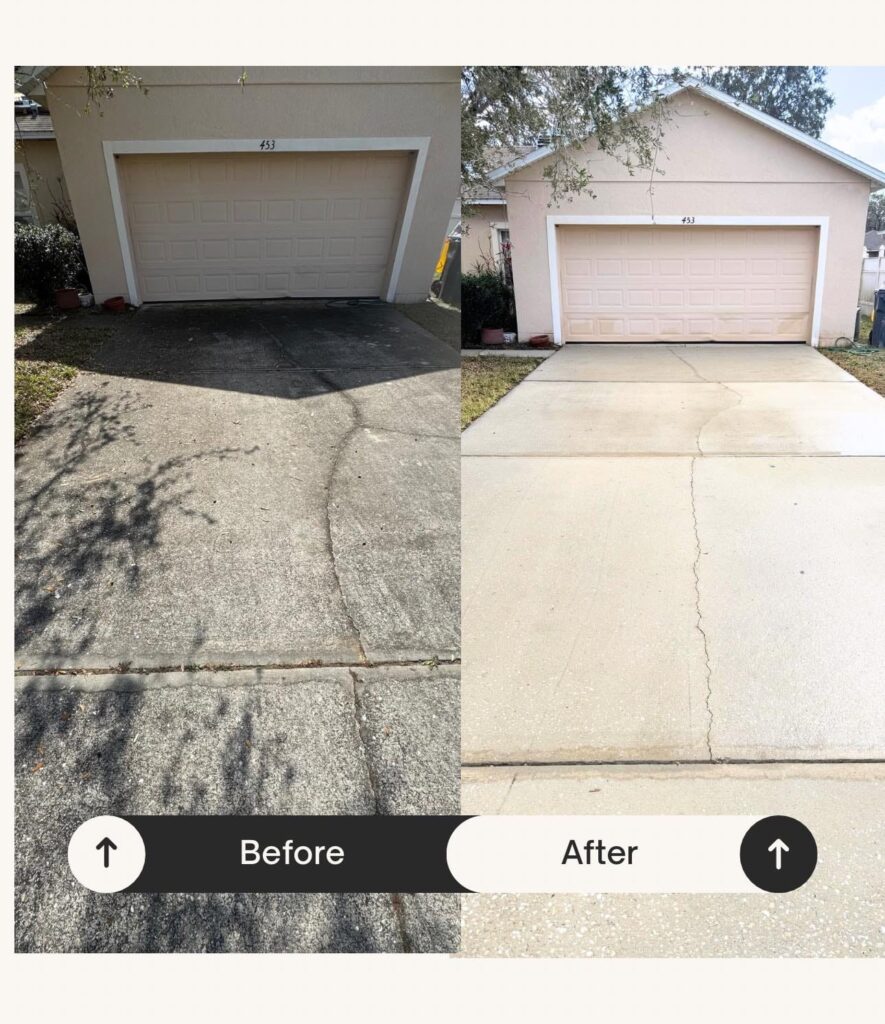 driveway cleaning
