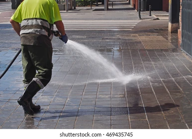sidewalk cleaning