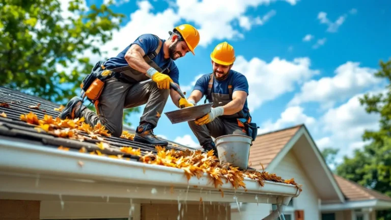 gutter cleaning services