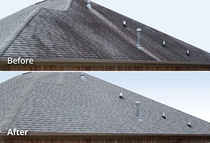 roof pressure washing davenport