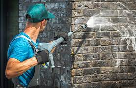 what to spray on concrete before pressure washing